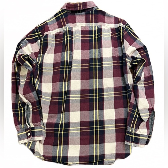 ⭐️ J. Crew Factory Heavyweight Flannel Shirt | Size XL | Plaid | Multicolor - Picture 2 of 7